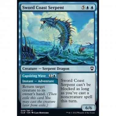 Sword Coast Serpent // Capsizing Wave - Sword Coast Serpent // Capsizing Wave - [CLB] [NM]