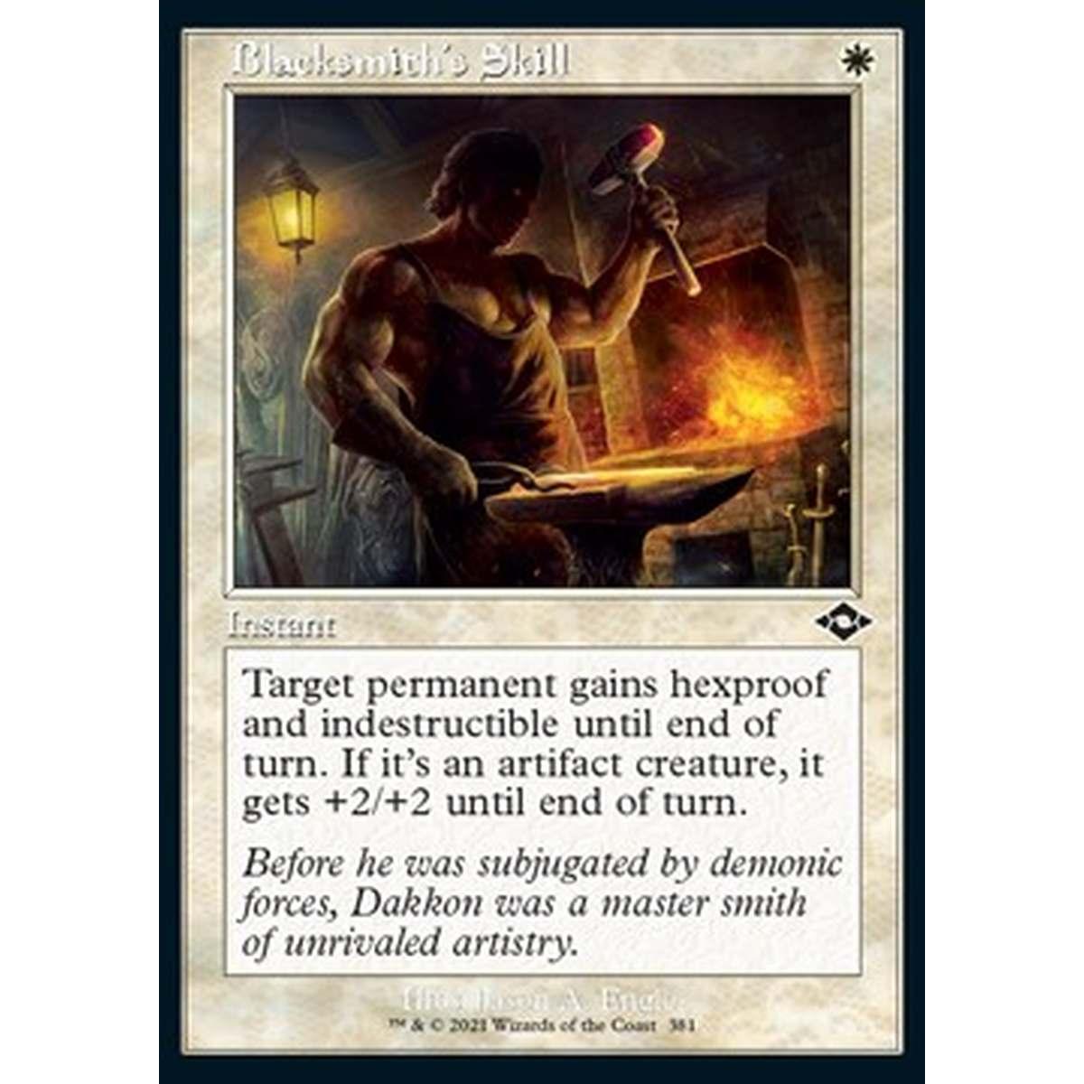 Blacksmith's Skill (V.1) - Blacksmith's Skill (V.1) - [XMH2] [NM]