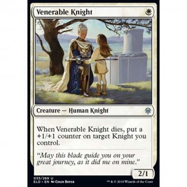 Venerable Knight - Cavaliera Venerabile - [ELD] [NM]