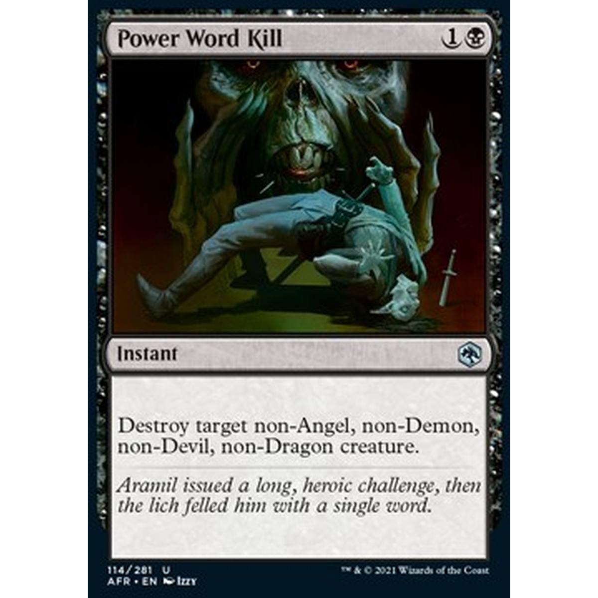 Power Word Kill - Parola del Potere Uccidere - [AFR] [NM]