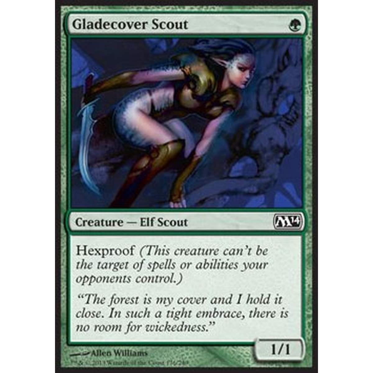 Gladecover Scout - Esploratrice di Mantoradura - [M14] [NM]