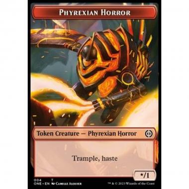 Phyrexian Horror Token (Red */1) - Phyrexian Horror Token (Red */1) - [XONE] [NM]
