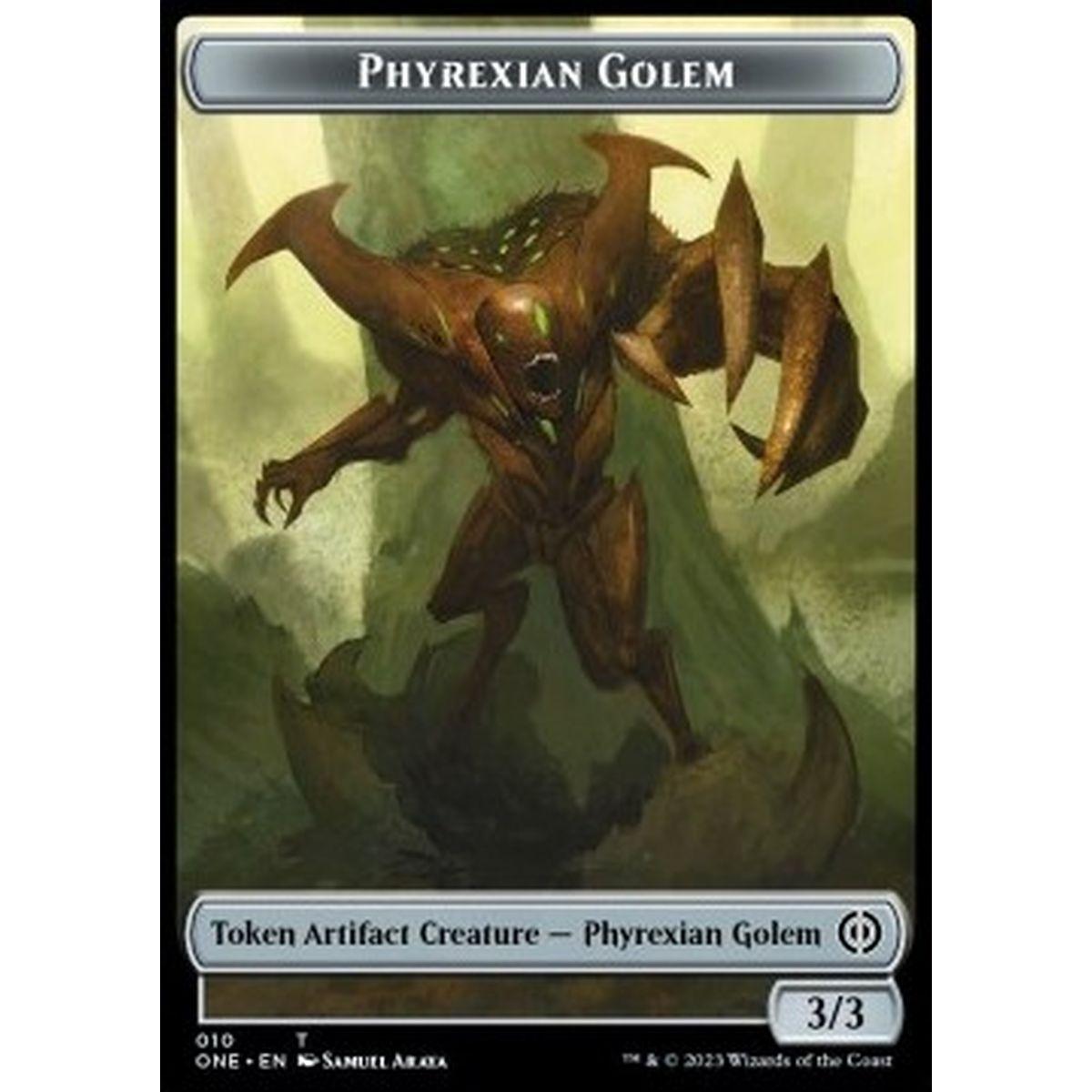 Phyrexian Golem Token (Artifact 3/3) - Phyrexian Golem Token (Artifact 3/3) - [XONE] [NM]