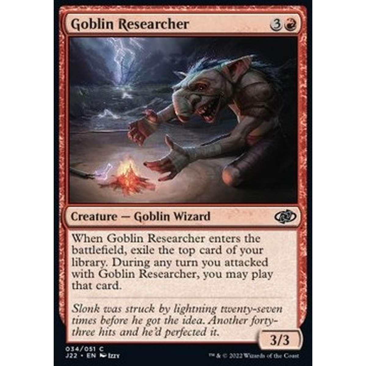 Goblin Researcher - Goblin Researcher - [J22] [NM]