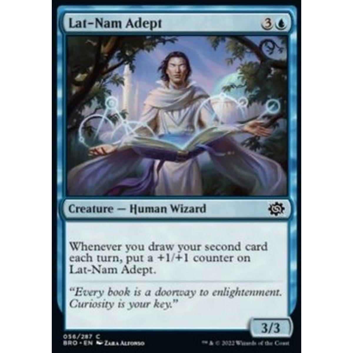 Lat-Nam Adept - Lat-Nam Adept - [BRO] [NM] [Foil]