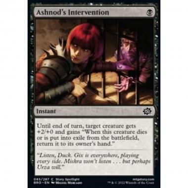 Ashnod's Intervention - Ashnod's Intervention - [BRO] [NM] [Foil]