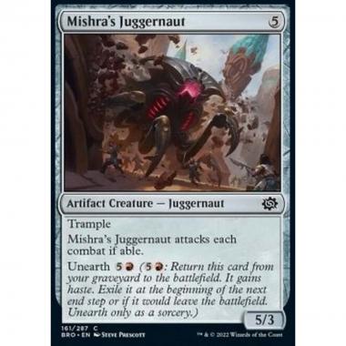 Mishra's Juggernaut - Mishra's Juggernaut - [BRO] [NM] [Foil]