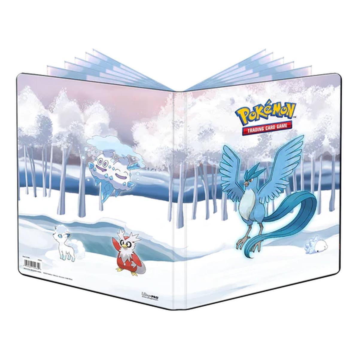 Raccoglitore Album Portfolio Pokemon 9 Tasche Frosted Forest