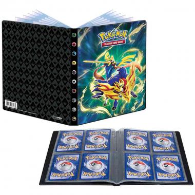 Raccoglitore Album Portfolio Pokemon 4 Tasche Zenit Regale (80 carte + 4 jumbo)