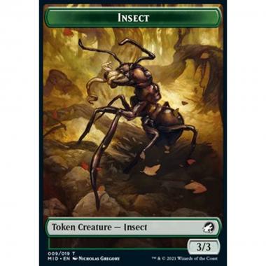 Insect Token (Green 3/3) - Insect Token (Green 3/3) - [XMID] [NM]