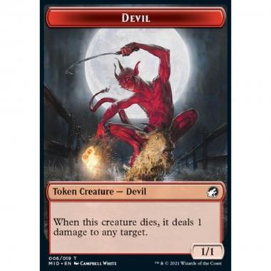 Devil Token (Red 1/1) - Devil Token (Red 1/1) - [XMID] [NM]