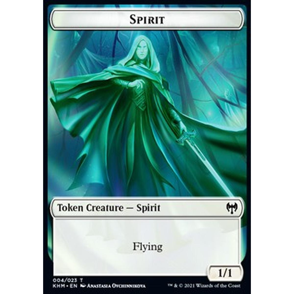 Spirit Token (White 1/1) - Spirit Token (White 1/1) - [XKHM] [NM]