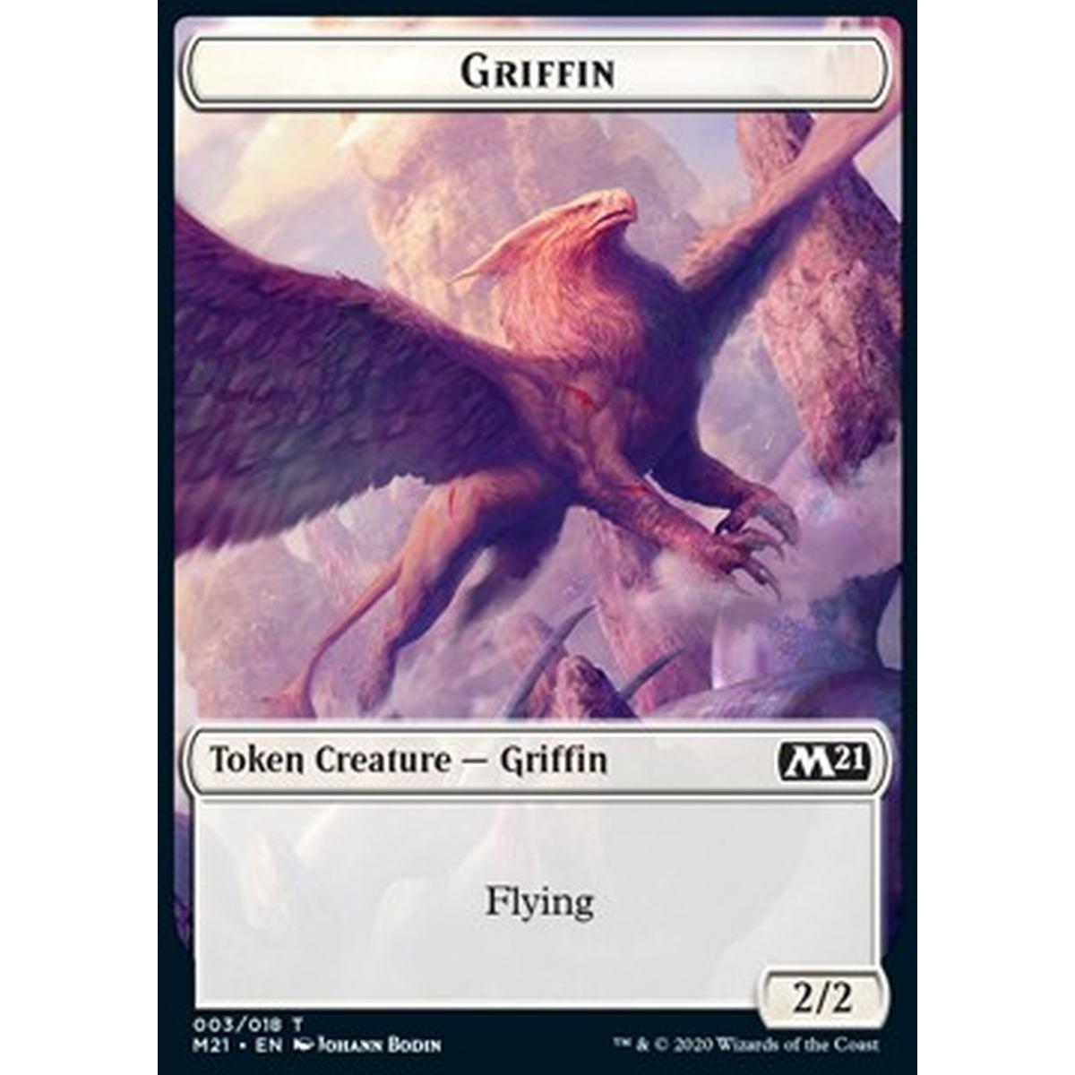 Griffin Token (White 2/2) - Griffin Token (White 2/2) - [XM21] [NM]