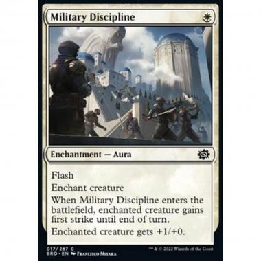 Military Discipline - Disciplina Militare - [BRO] [NM] [Foil]