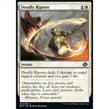 Deadly Riposte - Contrattacco Mortale - [BRO] [NM] [Foil]