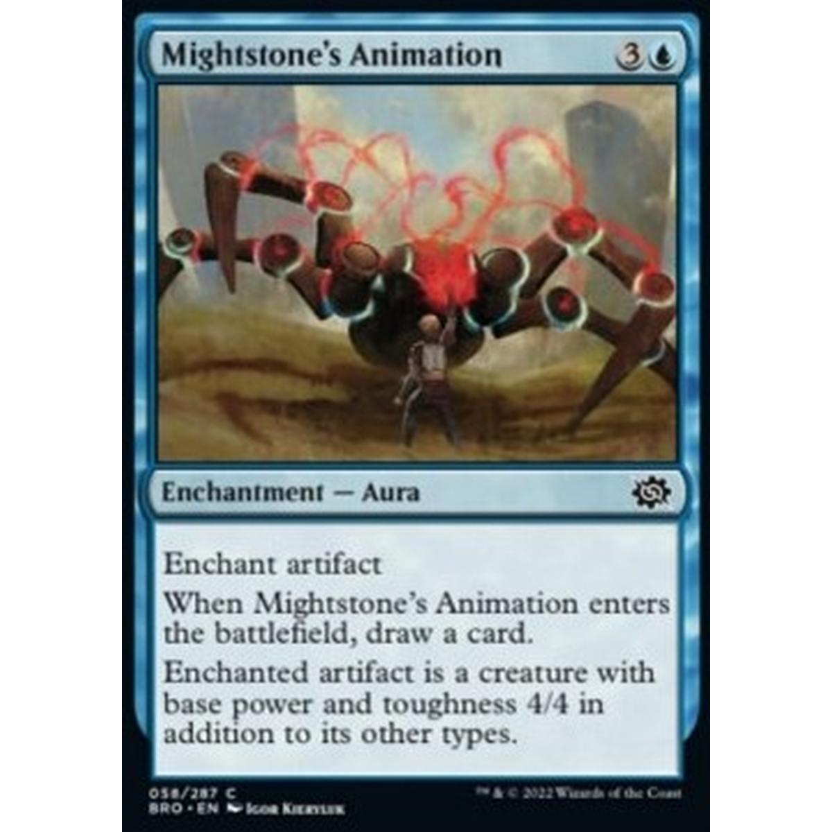 Mightstone's Animation - Animazione della Pietra del Vigore - [BRO] [NM] [Foil]