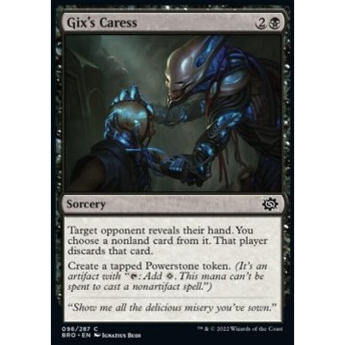 Gix's Caress - Carezza di Gix - [BRO] [NM] [Foil]