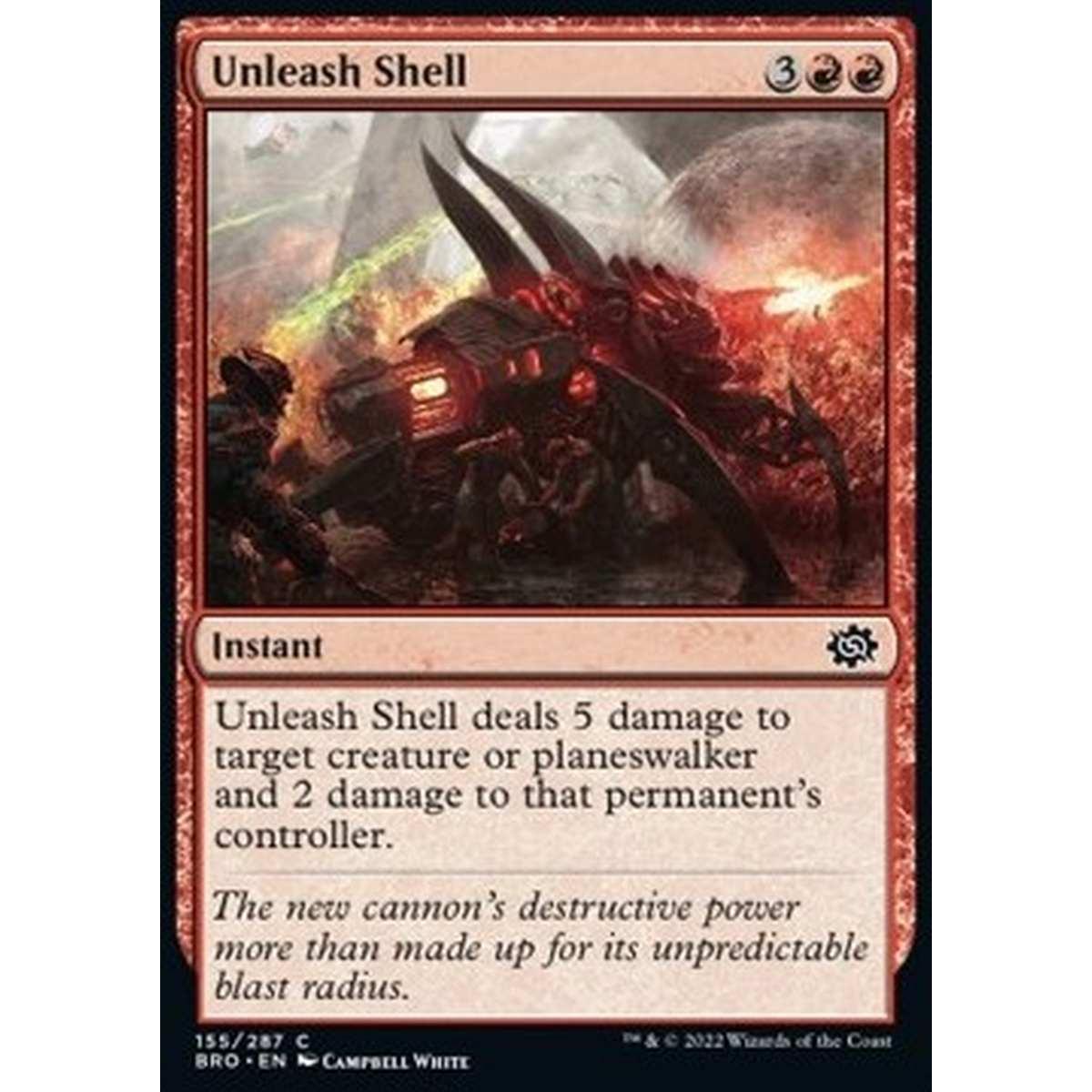 Unleash Shell - Scaricare l'Inferno - [BRO] [NM] [Foil]
