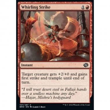 Whirling Strike - Colpo Turbinante - [BRO] [NM] [Foil]