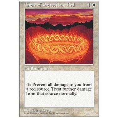 Circle of Protection: Red - Circolo di Protezione: Rosso - [5ED] [EX]