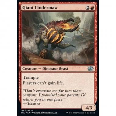 Giant Cindermaw - Mascellardente Gigante - [BRO] [NM]