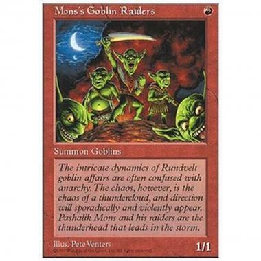 Mons's Goblin Raiders - Mons's Goblin Raiders - [5ED] [EX]