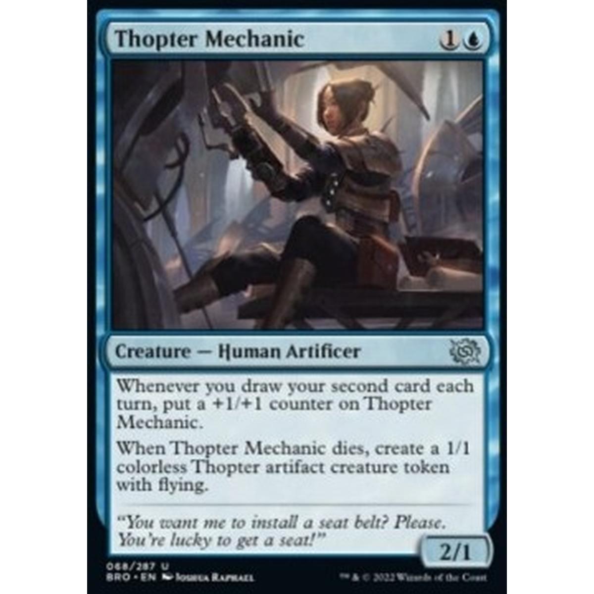 Thopter Mechanic - Meccanica dei Totteri - [BRO] [NM]