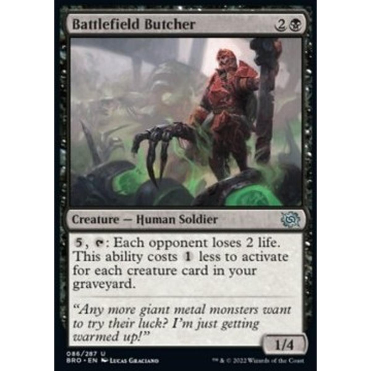 Battlefield Butcher - Macellaio da Campo - [BRO] [NM]