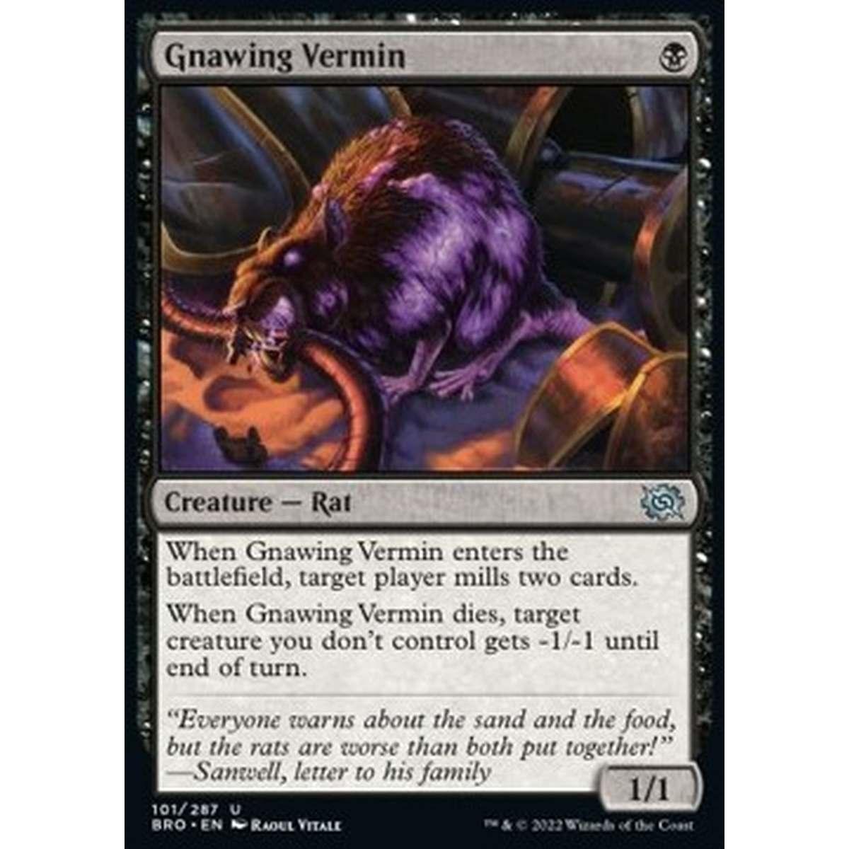 Gnawing Vermin - Gnawing Vermin - [BRO] [NM]