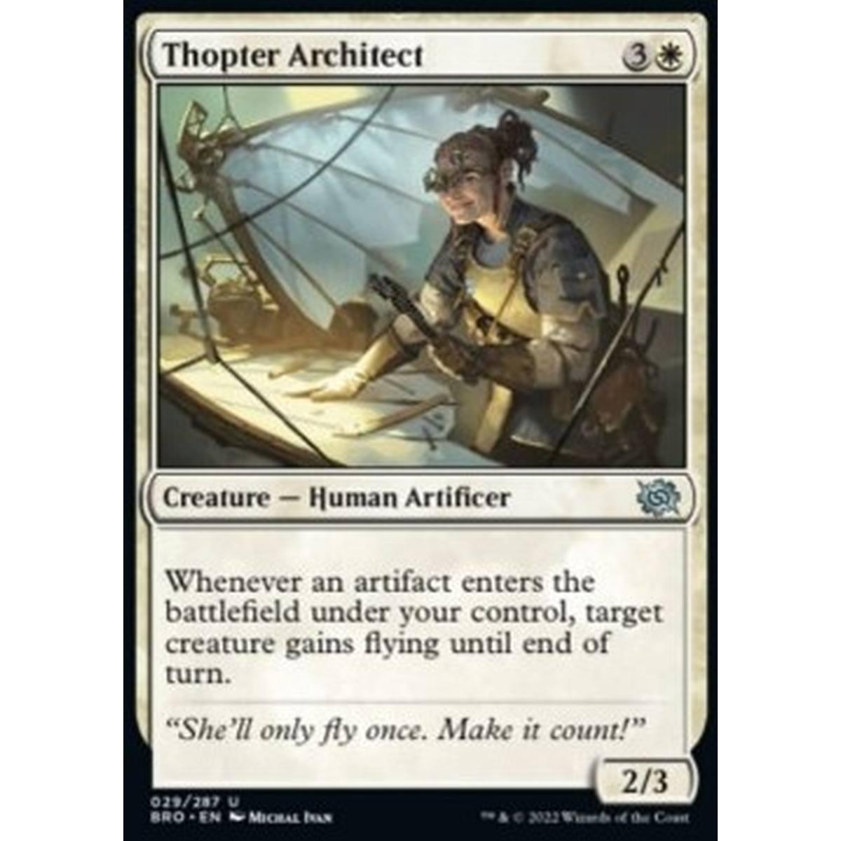 Thopter Architect - Thopter Architect - [BRO] [NM]