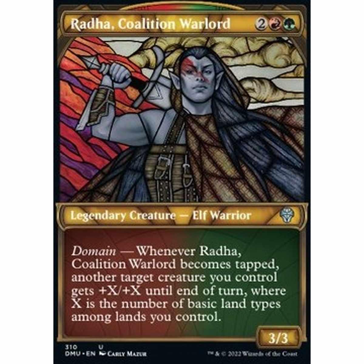 Radha, Coalition Warlord (V.1) - Radha, Signora della Guerra della Coalizione (V.1) - [XDMU] [NM]