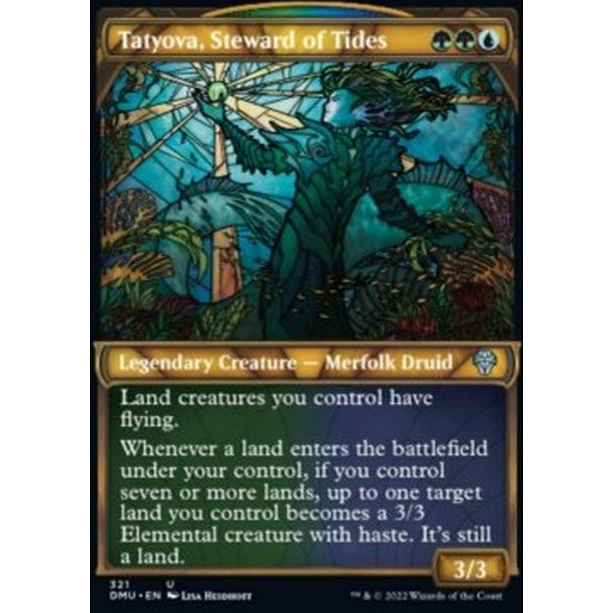 Tatyova, Steward of Tides (V.1) - Tatyova, Guardiana delle Maree (V.1) - [XDMU] [NM]