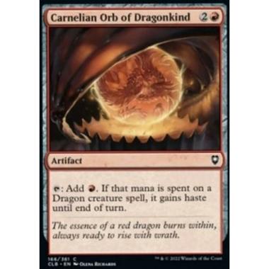 Carnelian Orb of Dragonkind - Carnelian Orb of Dragonkind - [CLB] [NM]