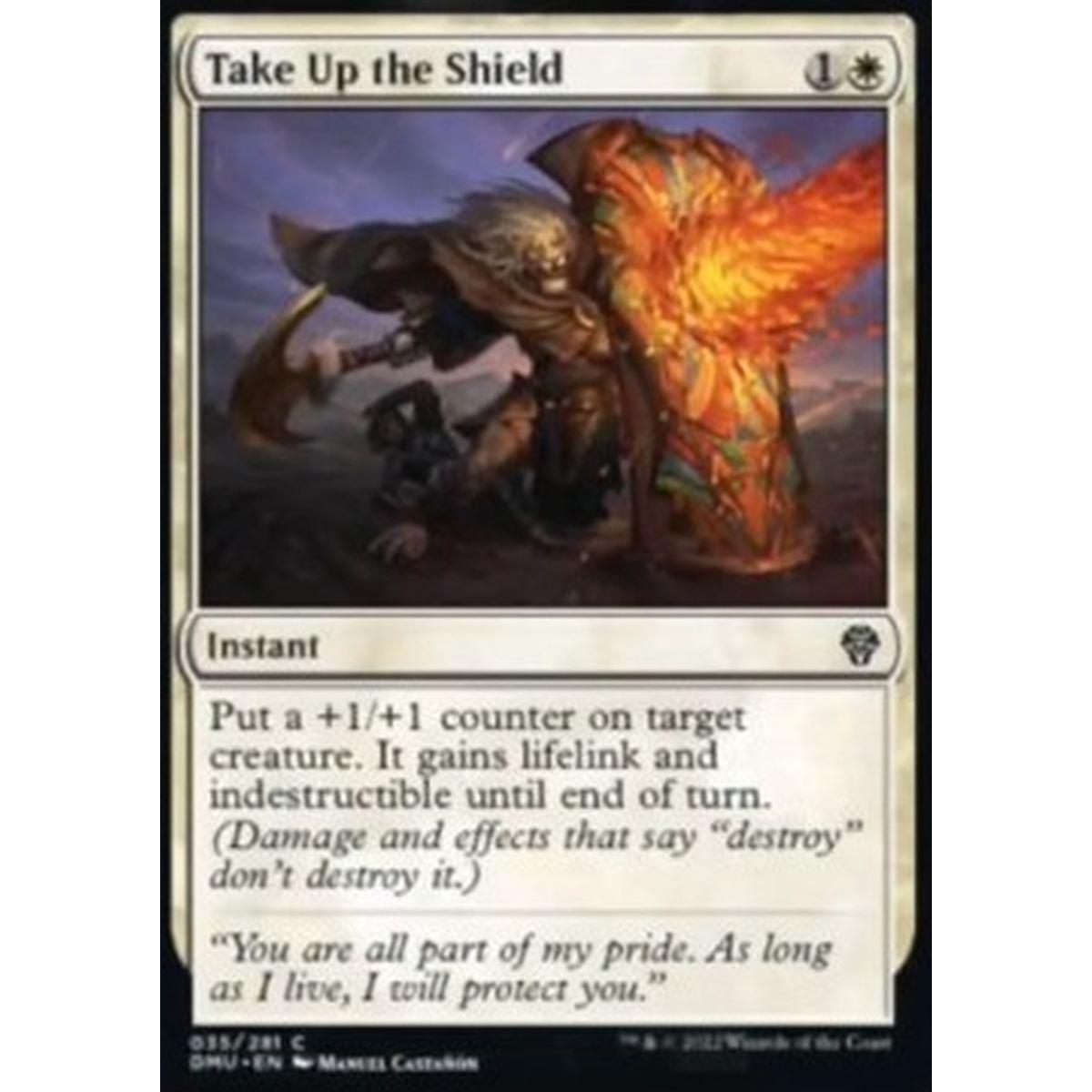 Take Up the Shield - Take Up the Shield - [DMU] [NM] [Foil]