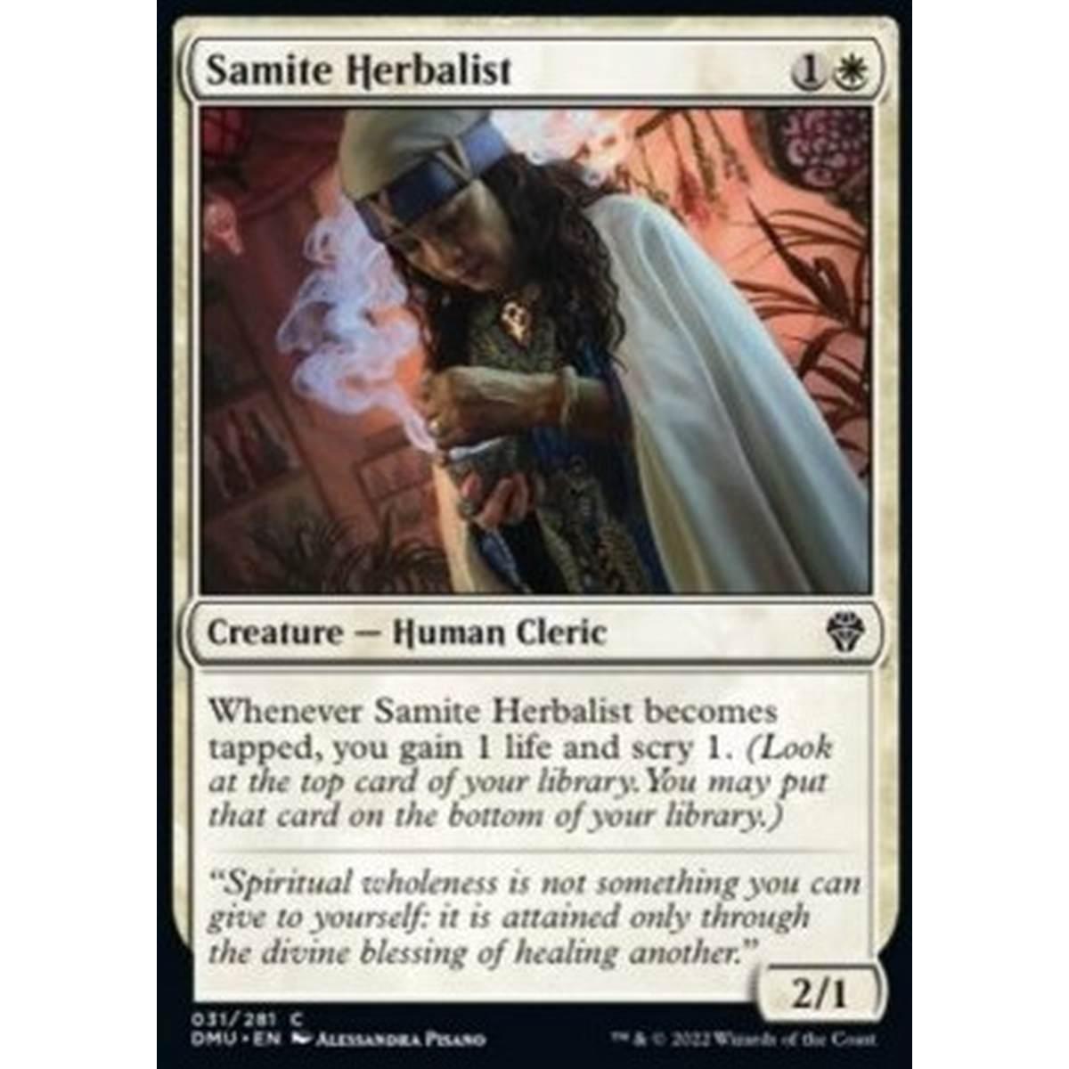Samite Herbalist - Samite Herbalist - [DMU] [NM] [Foil]