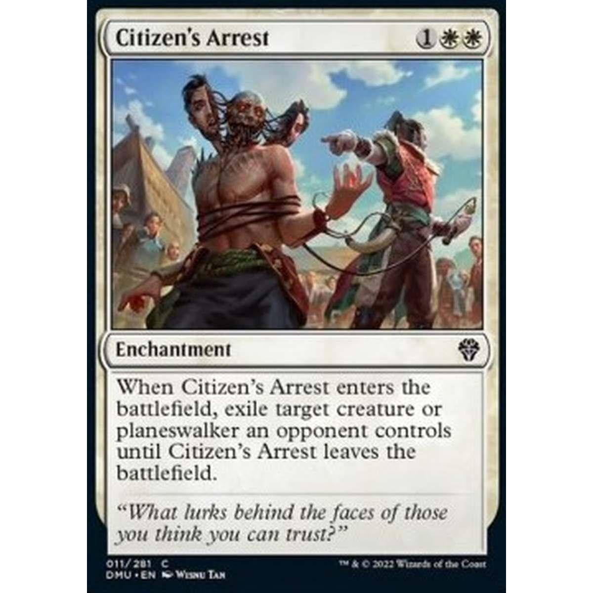 Citizen's Arrest - Citizen's Arrest - [DMU] [NM] [Foil]