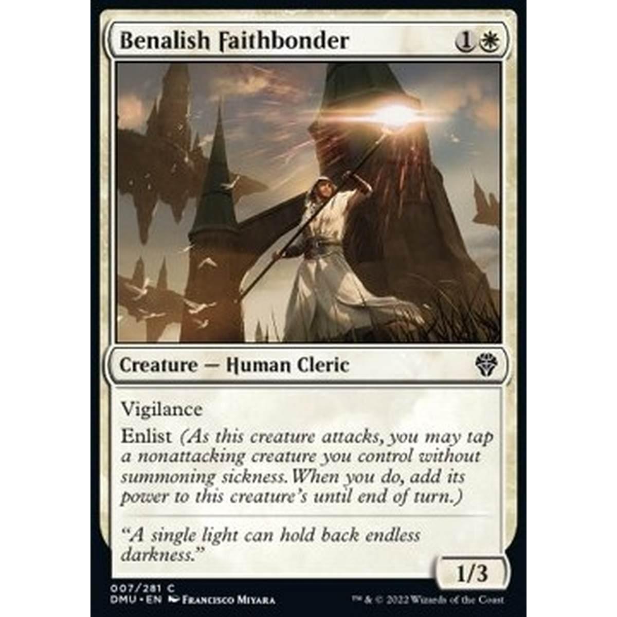 Benalish Faithbonder - Benalish Faithbonder - [DMU] [NM] [Foil]