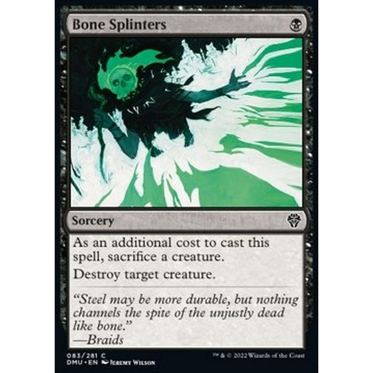 Bone Splinters - Bone Splinters - [DMU] [NM] [Foil]