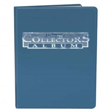 Raccoglitore Album Collectors Portfolio 4 Tasche Blu 80 carte