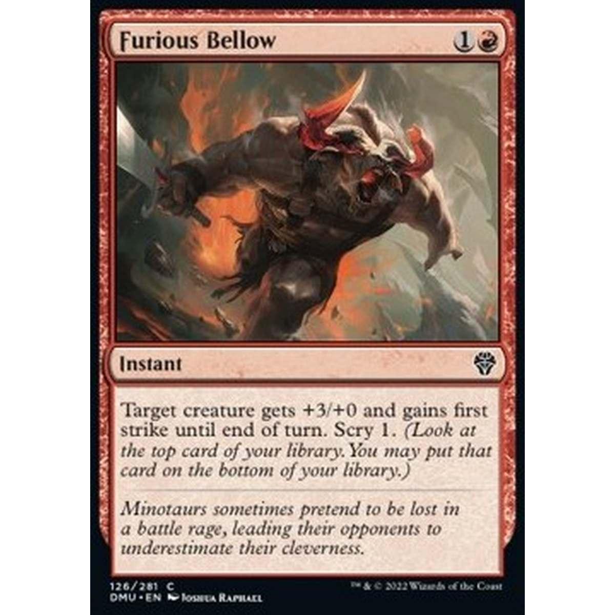 Furious Bellow - Furious Bellow - [DMU] [NM] [Foil]