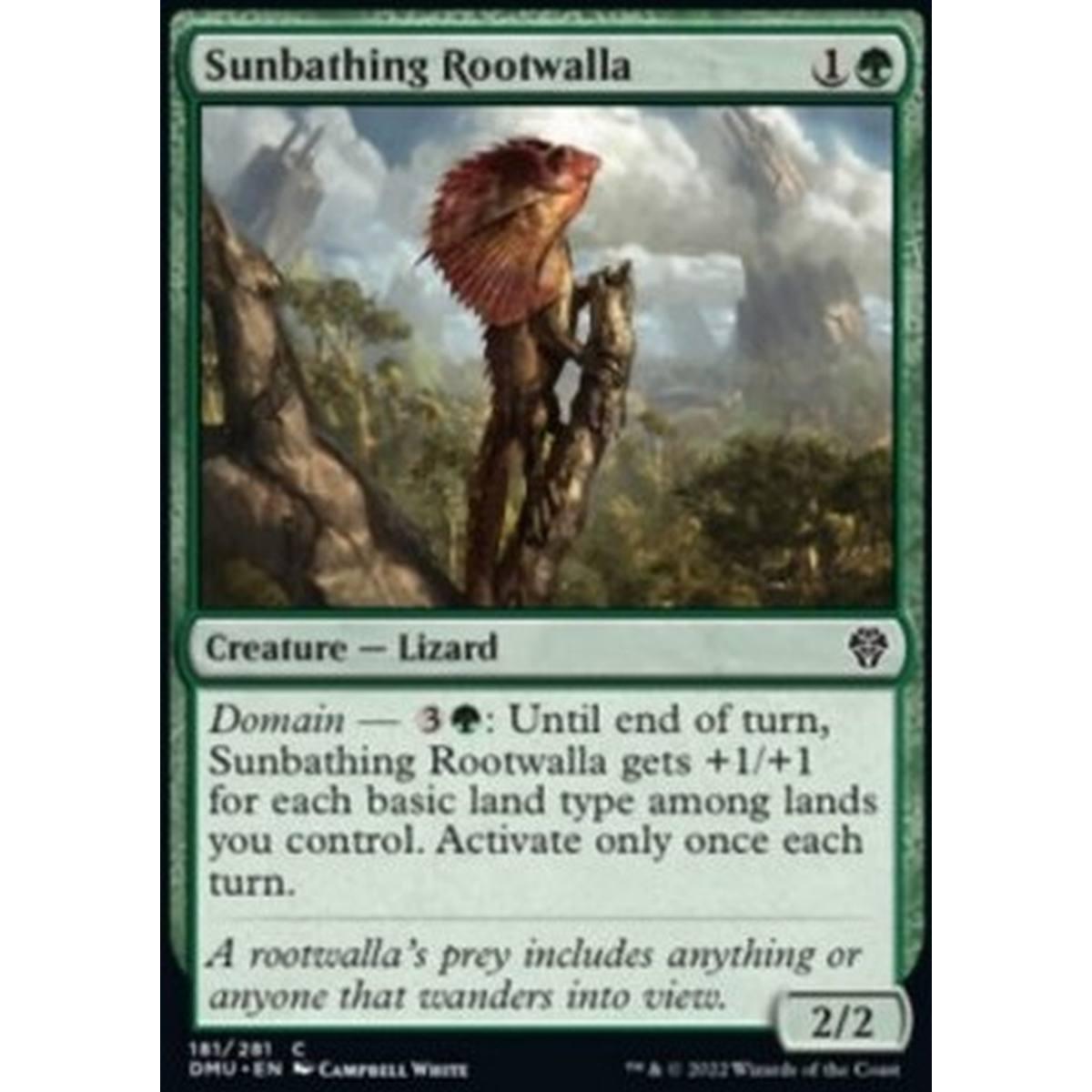 Sunbathing Rootwalla - Sunbathing Rootwalla - [DMU] [NM] [Foil]