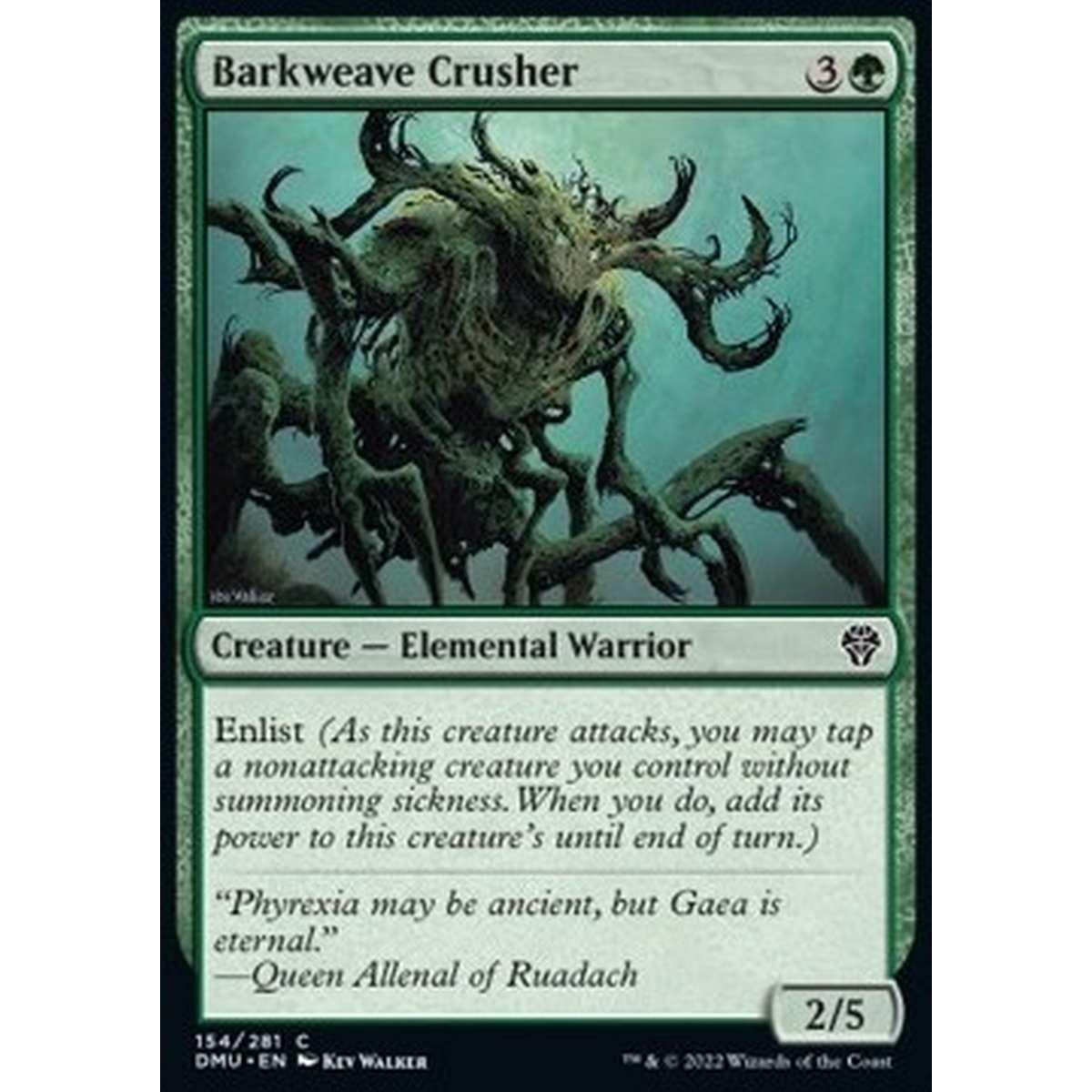 Barkweave Crusher - Barkweave Crusher - [DMU] [NM] [Foil]