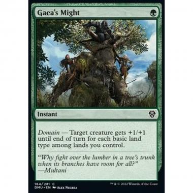 Gaea's Might - Gaea's Might - [DMU] [NM] [Foil]