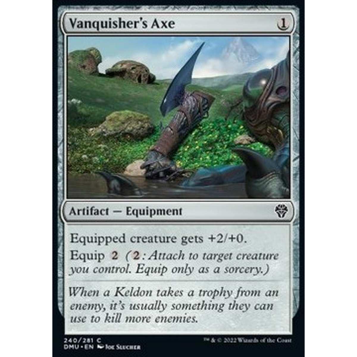 Vanquisher's Axe - Vanquisher's Axe - [DMU] [NM] [Foil]