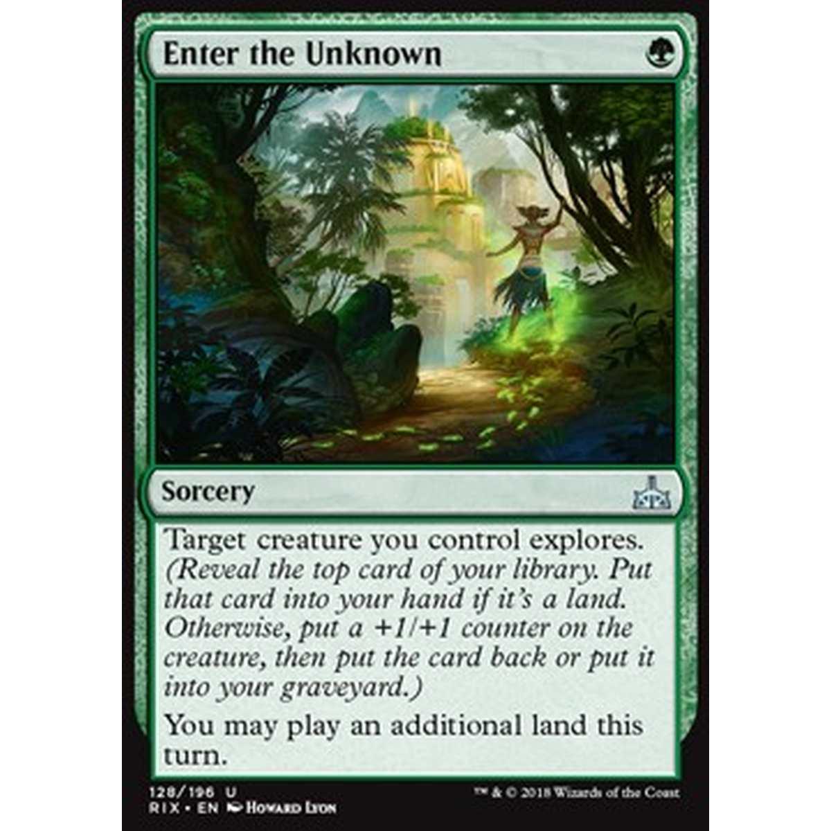 Enter the Unknown - Addentrarsi nell'Ignoto - [RIX] [NM]