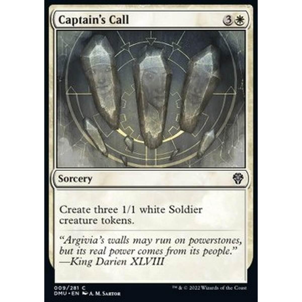 Captain's Call - Chiamata del Capitano - [DMU] [NM] [Foil]