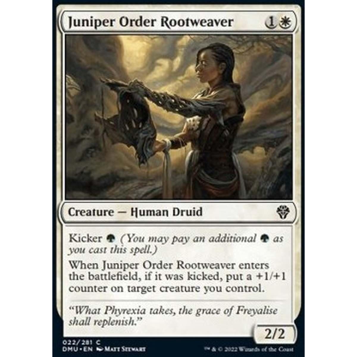 Juniper Order Rootweaver - Intrecciaradici dell'Ordine di Juniper - [DMU] [NM] [Foil]