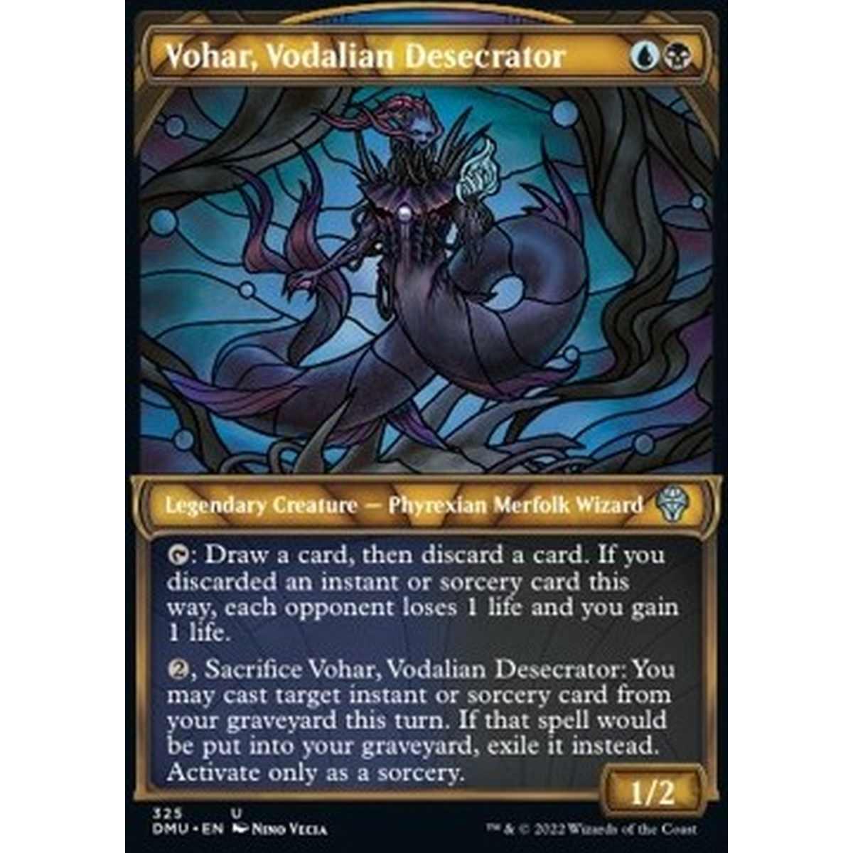 Vohar, Vodalian Desecrator (V.1) - Vohar, Vodalian Desecrator (V.1) - [XDMU] [NM]