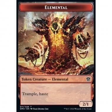 Elemental Token (Red 2/1) - Elemental Token (Red 2/1) - [XDMU] [NM]