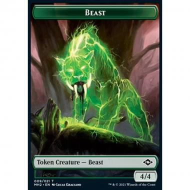 Beast Token (Green 4/4) - Beast Token (Green 4/4) - [XMH2] [NM]